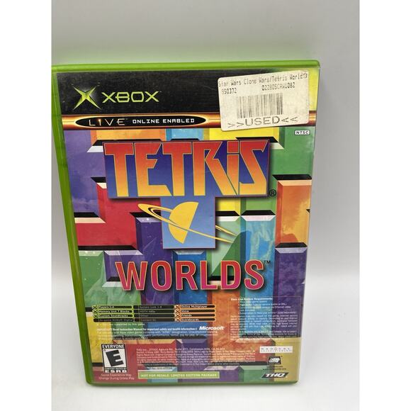 Star Wars The Clone Wars Tetris Worlds Xbox Tested - Picture 2 of 6